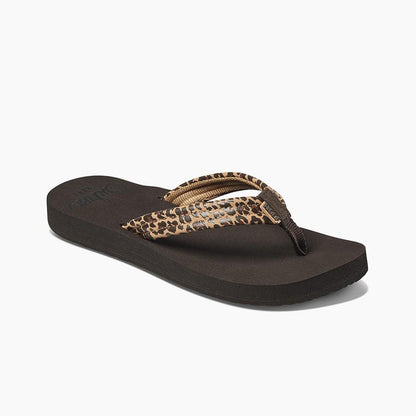 Sandalia Cushion Breeze Women Brown Print Reef