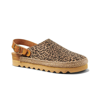 Sandalia Cushion Sage Women Brown Print Reef