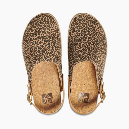 Sandalia Cushion Sage Women Brown Print Reef