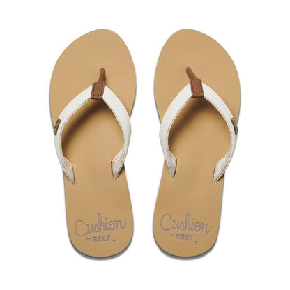 Sandalia Cushion Sands Women Brown White Reef
