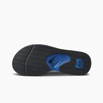 Sandalia Fanning Men Black Blue Reef