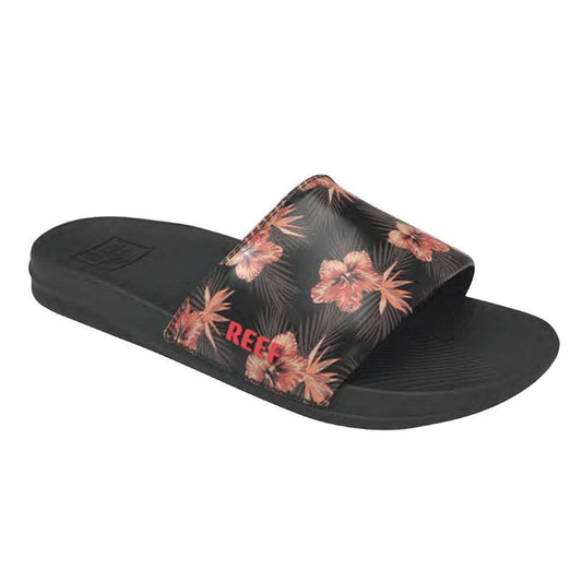 Sandalia One Slide Women Black Coral Reef
