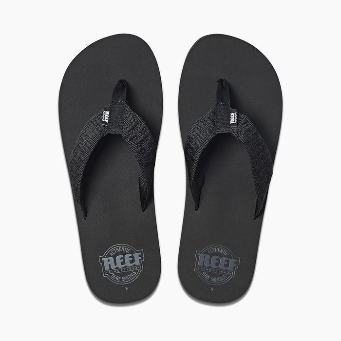 Sandalia Smoothy Men Black Reef