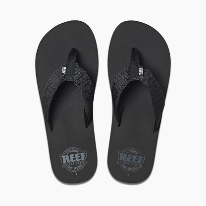 Sandalia Smoothy Men Black Reef