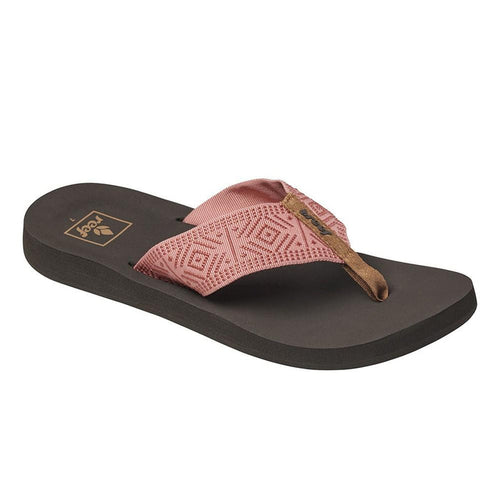 Sandalia Spring Woven Women Brown Pink Reef