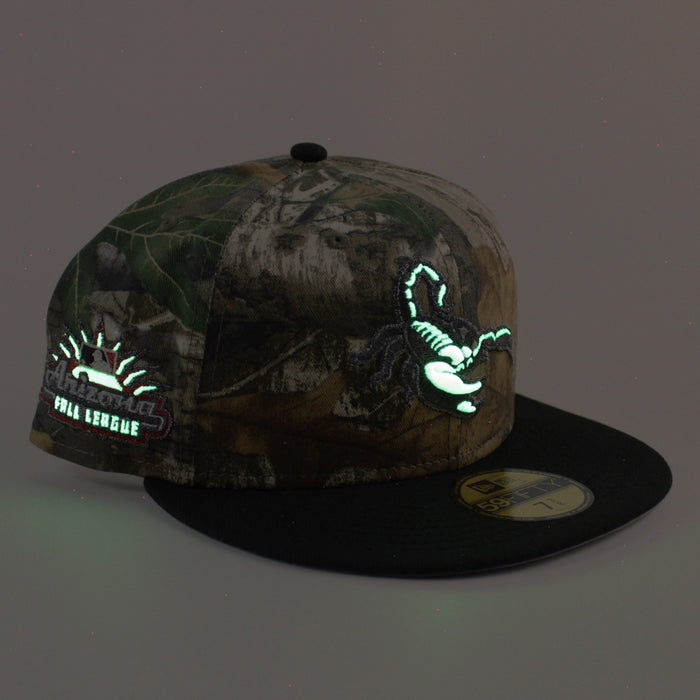 Scottsdale Scorpions New Era 59Fifty Fitted Cap (Real Tree Camo Black Gray Under Brim)
