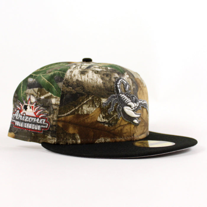 Scottsdale Scorpions New Era 59Fifty Fitted Cap (Real Tree Camo Black Gray Under Brim)