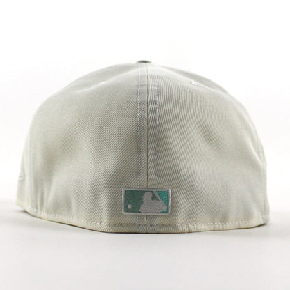 Seattle Mariners 2001 All Star Game New Era 59Fifty Fitted Hat (Chrome White Sea Glass Gray Under Brim)