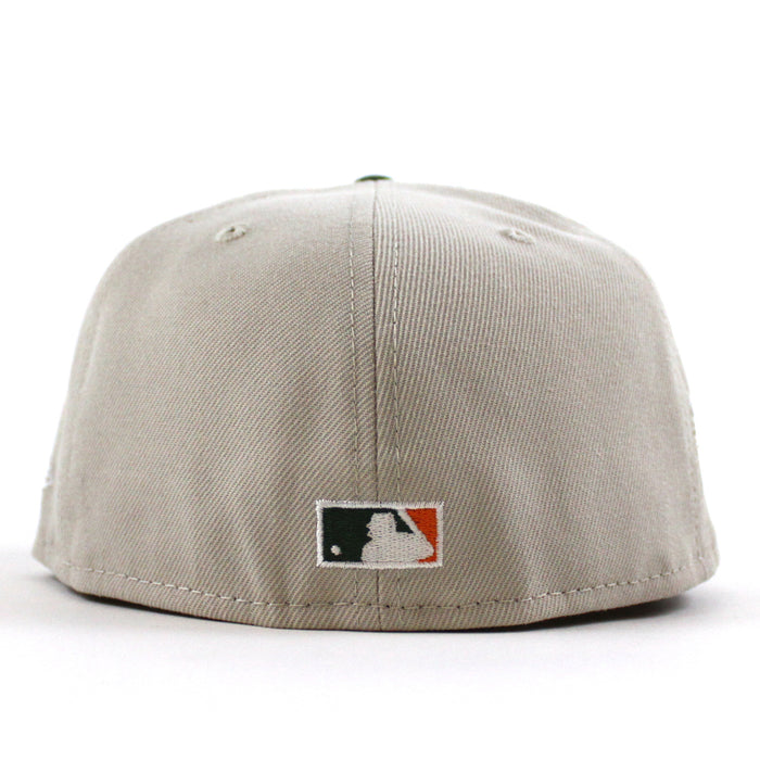 Seattle Mariners 2001 All Star Game New Era 59Fifty Fitted Hat (Stone Green Gray Under Brim)