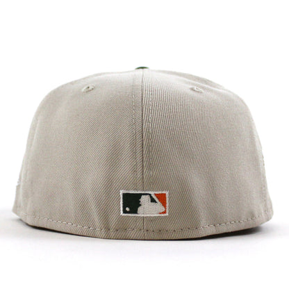 Seattle Mariners 2001 All Star Game New Era 59Fifty Fitted Hat (Stone Green Gray Under Brim)