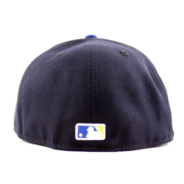 Seattle Mariners 2023 All Star Game Anniversary New Era 59Fifty Fitted Hat (Navy Blue Royal Blue Green Under Brim)