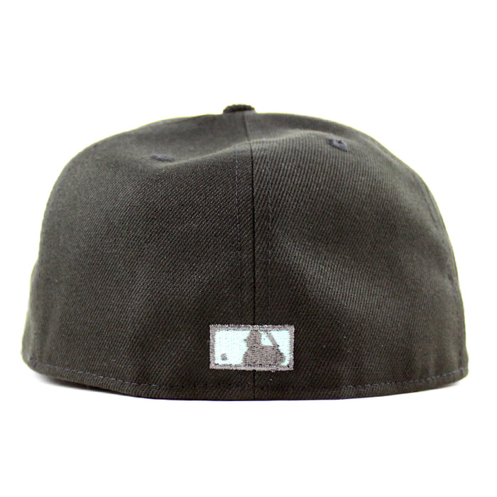 Seattle Mariners 20TH Anniversary New Era 59Fifty Fitted Hat (Black and Gray Under Brim)