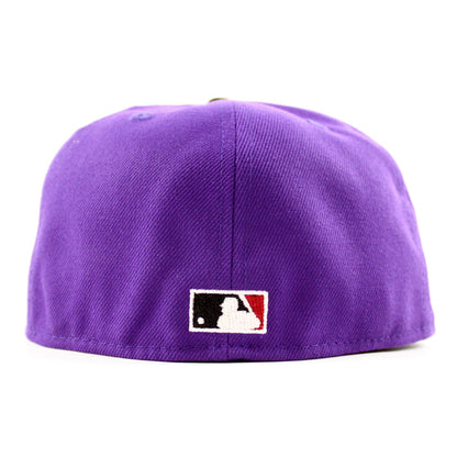 Seattle Mariners 20th Anniversary New Era 59Fifty Fitted Hat (Purple Black Gray Under Brim)