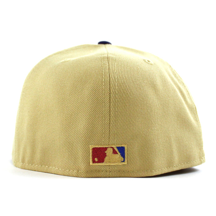 Seattle Mariners 20TH Anniversary New Era 59Fifty Fitted Hat (Vegas Gold Royal Blue Gray Under Brim)