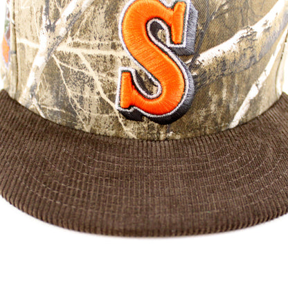 Seattle Mariners 30TH Anniversary New Era 59Fifty Fitted Hat (RealTree Camo Brown Corduroy Green Under Brim)