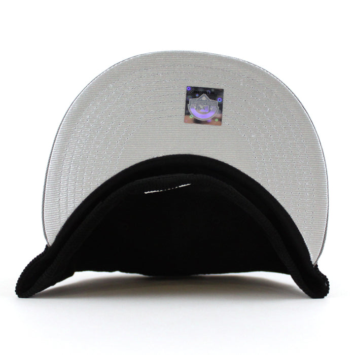 Seattle Mariners 35TH Anniversary New Era 59Fifty Fitted Hat (Graphite Silver Gray Under Brim)