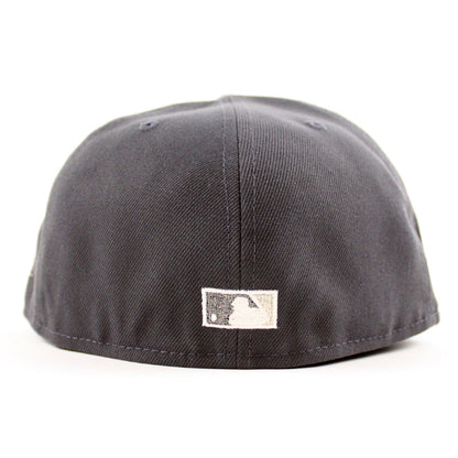 Seattle Mariners 35TH Anniversary New Era 59Fifty Fitted Hat (Graphite Silver Gray Under Brim)
