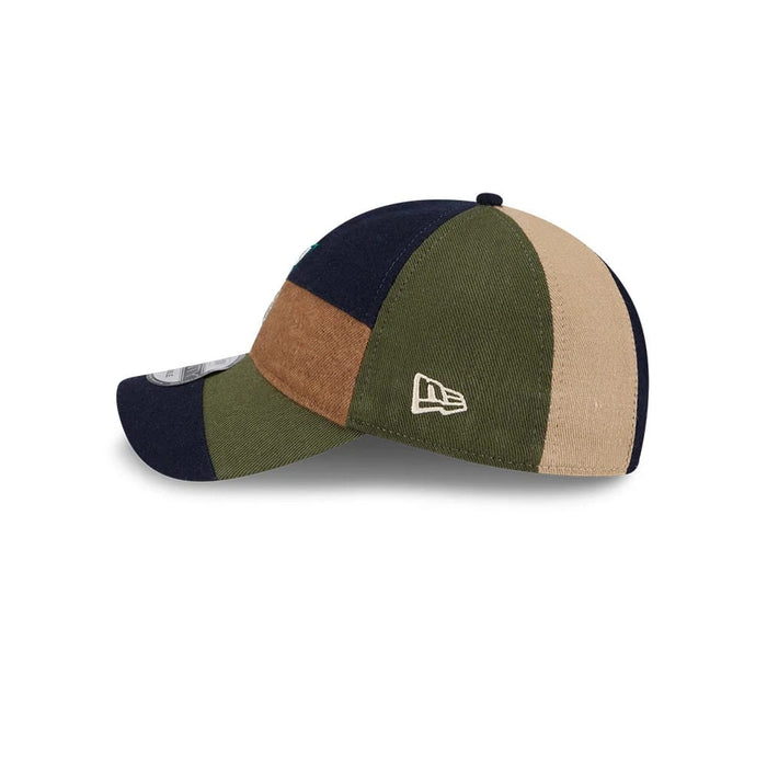 This is a Seattle Mariners MLB Patchwork Open Brown 9TWENTY Adjustable Cap 5
