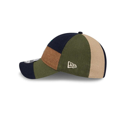 This is a Seattle Mariners MLB Patchwork Open Brown 9TWENTY Adjustable Cap 5