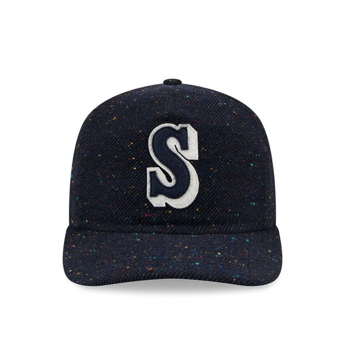 This is a Seattle Mariners MLB Speckled Wool Navy 19TWENTY Adjustable Cap 4