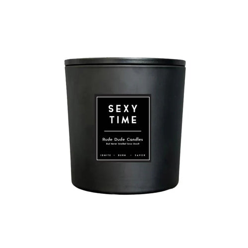 Sexy Time Black Glass Candle - 55oz