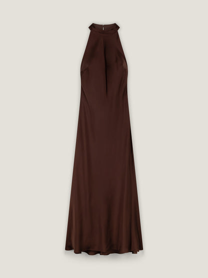 Seychelles Dress in Chocolate