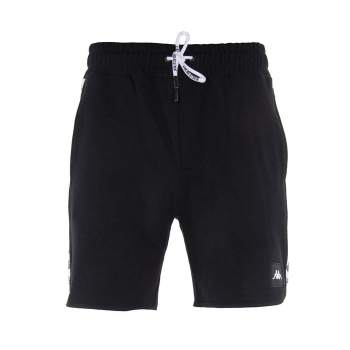 Short Negro Franja Blanca