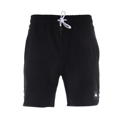 Short Negro Franja Blanca