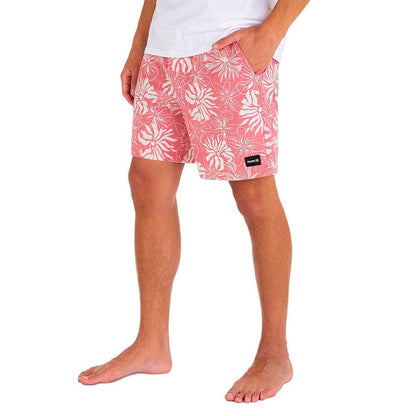 Short Phantome Natural Volley 18 Red Hurley