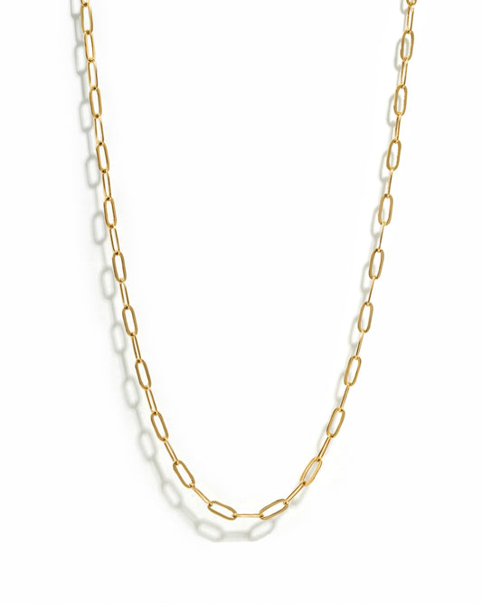Small Paperclip Necklace