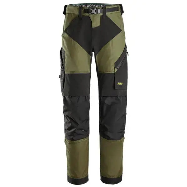 Snickers 6903 flexiwork slim fit work trousers with knee pad pockets - 6903