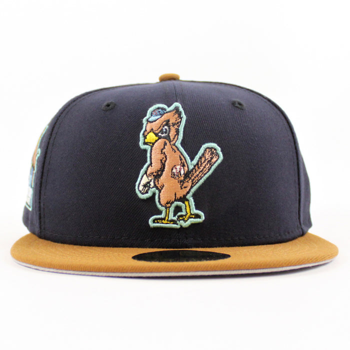 St. Louis Cardinals 1957 All Star Game New Era 59Fifty Fitted Hat (Navy Toasted Gray Under Brim)