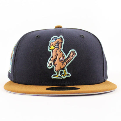 St. Louis Cardinals 1957 All Star Game New Era 59Fifty Fitted Hat (Navy Toasted Gray Under Brim)