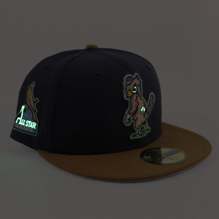 St. Louis Cardinals 1957 All Star Game New Era 59Fifty Fitted Hat (Navy Toasted Gray Under Brim)