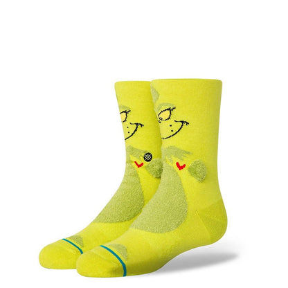 Stance Sock 3D Grinch Kids Green