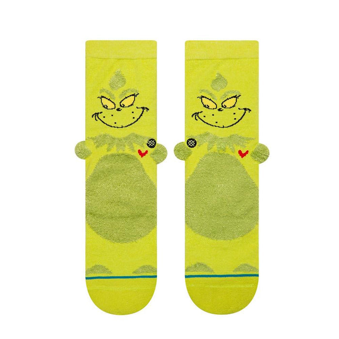 Stance Sock 3D Grinch Kids Green