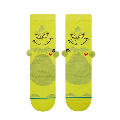 Stance Sock 3D Grinch Kids Green
