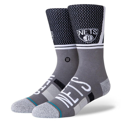 Stance Sock Blooklyn Nets Shortcut 2 Black Grey