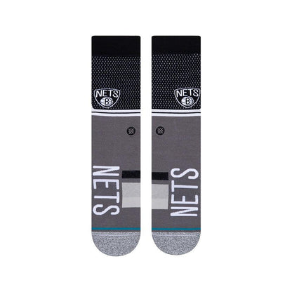 Stance Sock Blooklyn Nets Shortcut 2 Black Grey