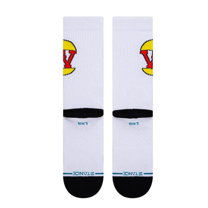 Stance Sock Burgerworld Men White