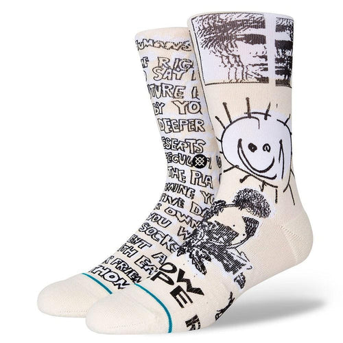 Stance Sock Dear Humans Men Off White