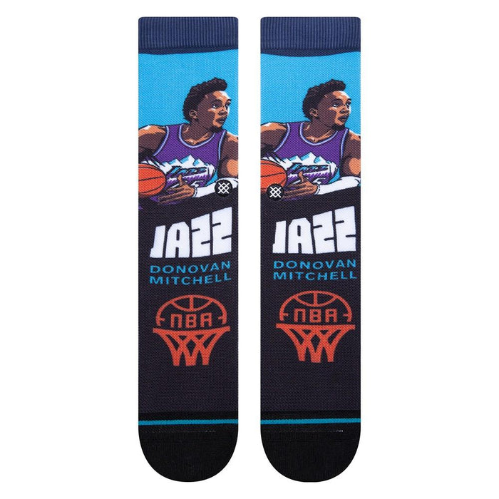 Stance Sock Graded Donovan Mitchell Blue