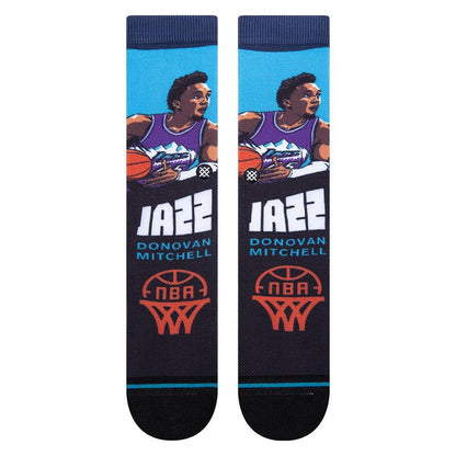 Stance Sock Graded Donovan Mitchell Blue