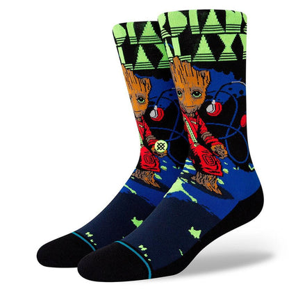 Stance Sock Guardians Of The Galaxy Groot Jams Men Black