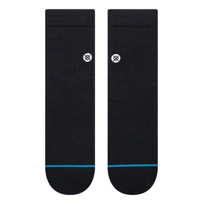 Stance Sock Icon Quarter Black