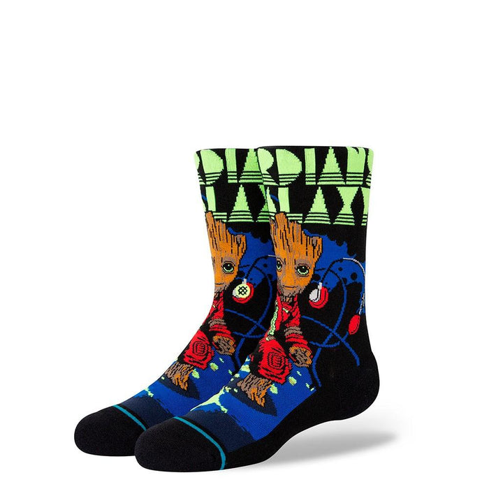 Stance Sock Kids Guardians Of The Galaxy Groot Jams Black