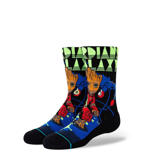 Stance Sock Kids Guardians Of The Galaxy Groot Jams Black