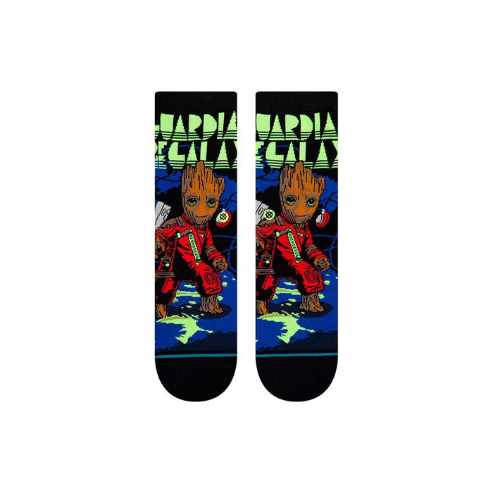 Stance Sock Kids Guardians Of The Galaxy Groot Jams Black