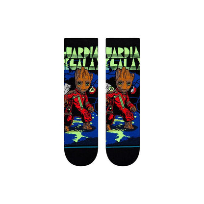 Stance Sock Kids Guardians Of The Galaxy Groot Jams Black