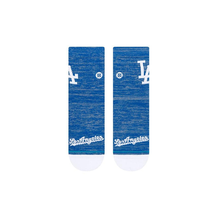 Stance Sock Los Angeles Dodgers Twist QTR Men Royal